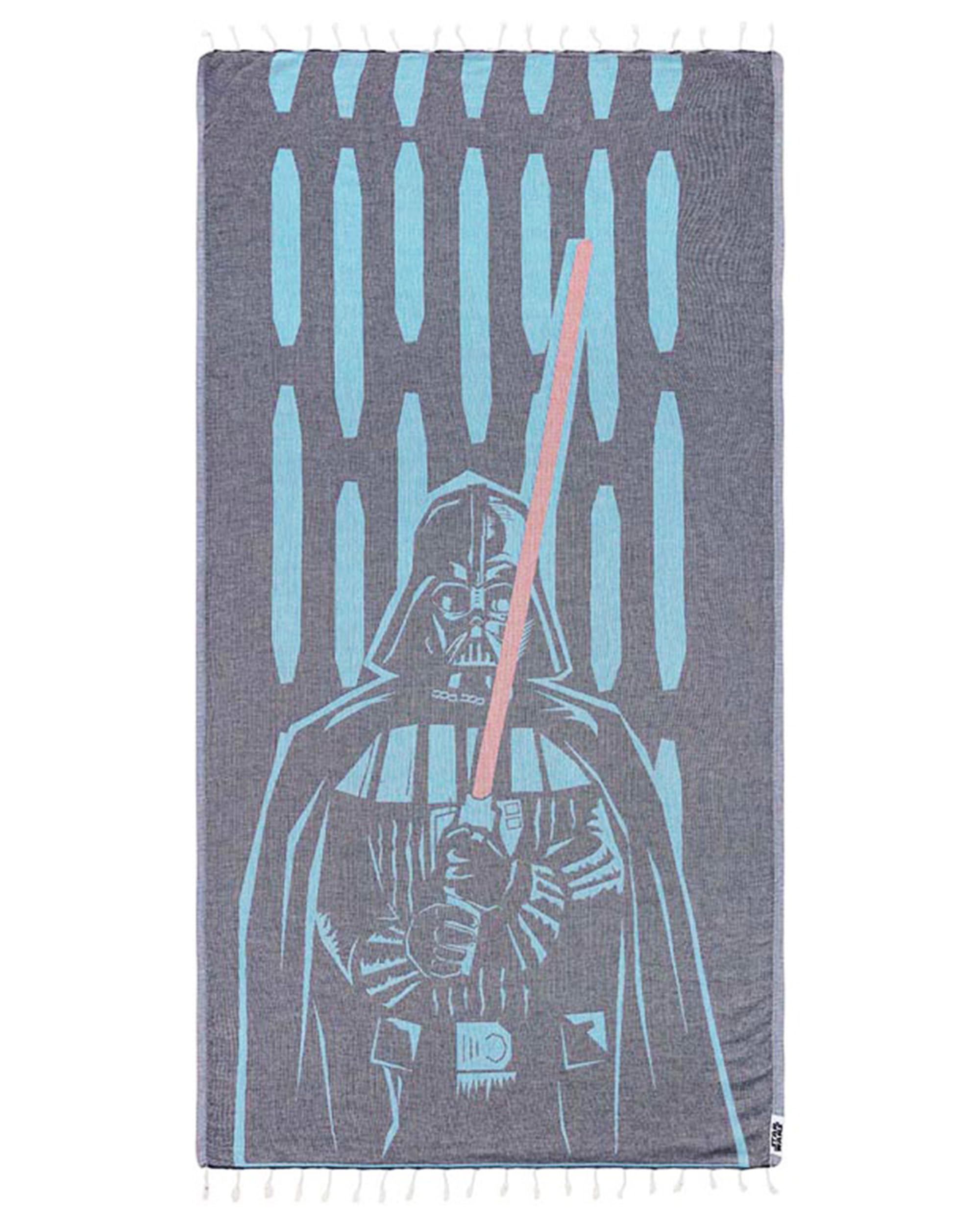 Star Wars Sith Lord Sand Cloud Turkish Beach Towel - Quick Dry and Sand Free Organic Cotton Towel for Beach and Picnic